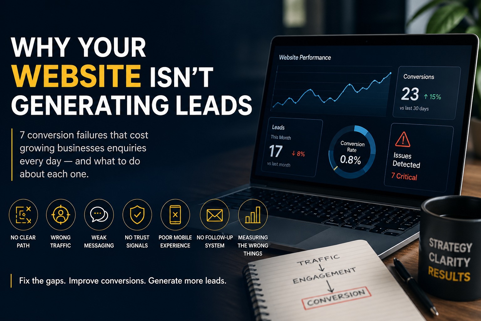 Why Your Website Isn’t Generating Leads